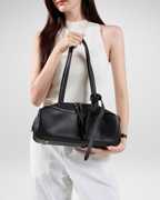 Bowling Shoulder Leather Bag