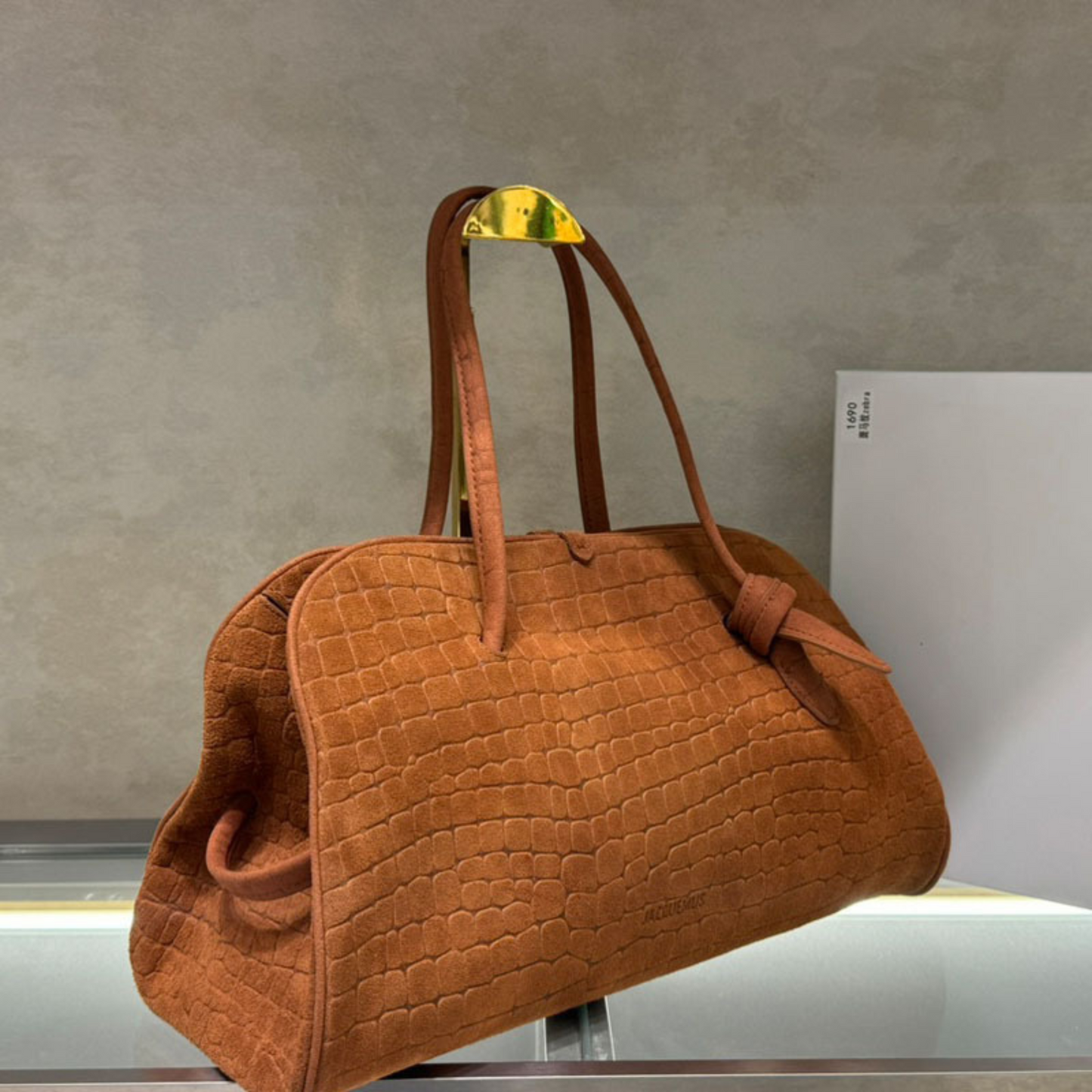 Jacquemus Turismo Inspired Suede Shoulder Bag