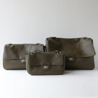 MaxiFlap Leather Shoulder Bag