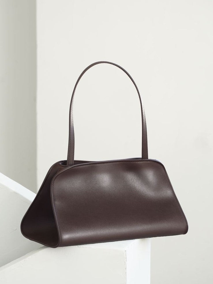 The Peggy Inspired Leather Shoulder Bag