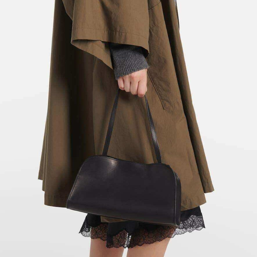 The Peggy Inspired Leather Shoulder Bag