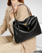 Bolso de mano de piel inspirado en BALENCIAGA-RODEO para mujer