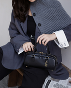 Bolso de mano de piel inspirado en BALENCIAGA-RODEO para mujer