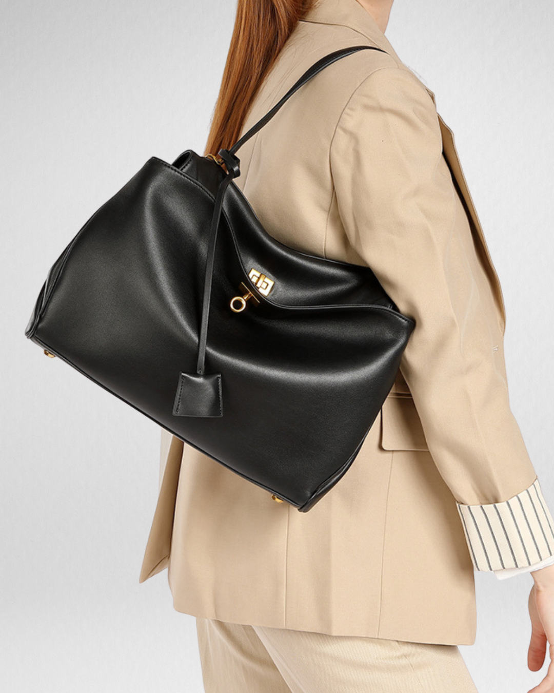 Minimalist Luxurious Soft Leather Handbag