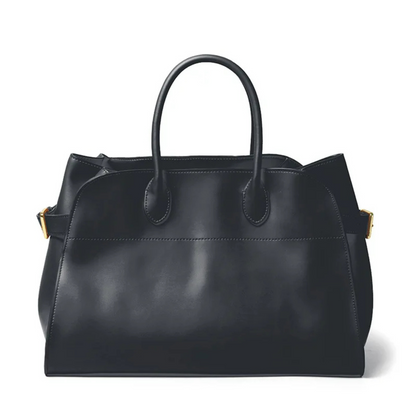 The "Row-Margaux-inspired" Luxurious Leather Tote Bag - Trendiesty Worldwide