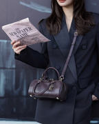 Bolso de mano de piel inspirado en BALENCIAGA-RODEO para mujer