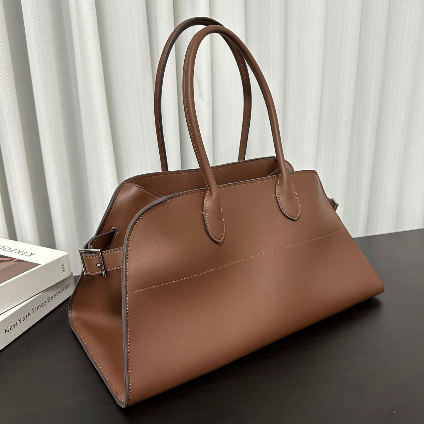 The Row EW Margaux Inspired Leather Bag