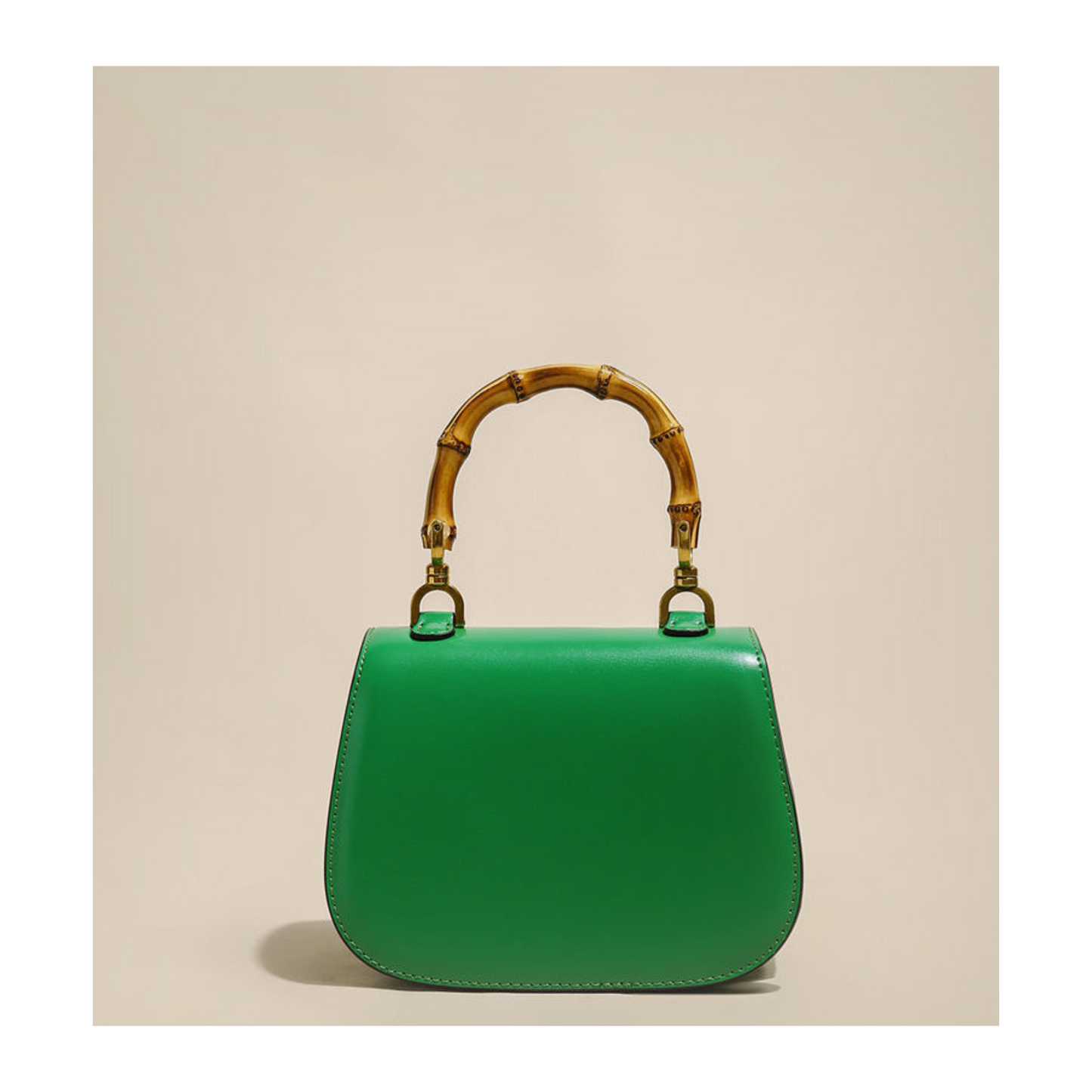 Gucci Bamboo 1947 Inspired small top handle Leather bag