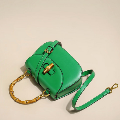 Gucci Bamboo 1947 Inspired small top handle Leather bag