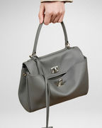 Bolso de mano de piel inspirado en BALENCIAGA-RODEO para mujer