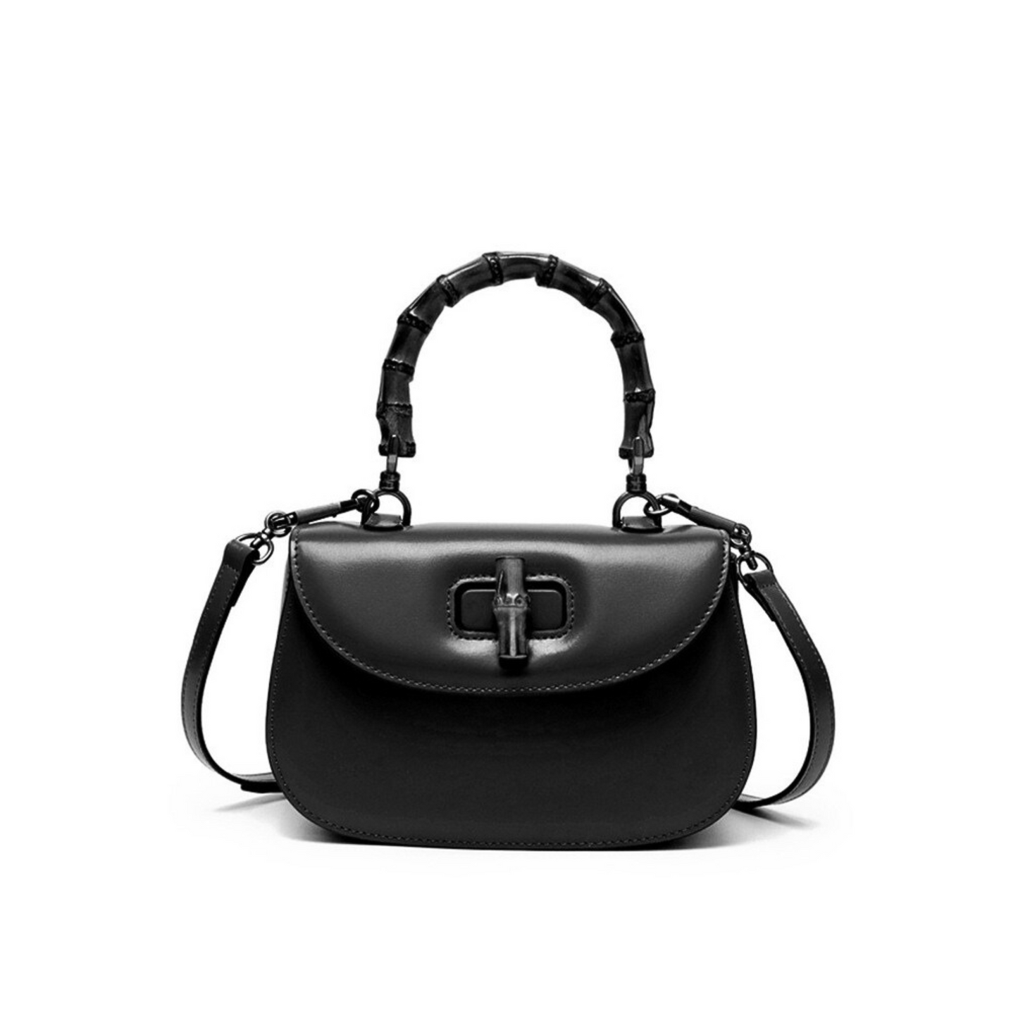 Gucci Bamboo 1947 Inspired small top handle Leather bag