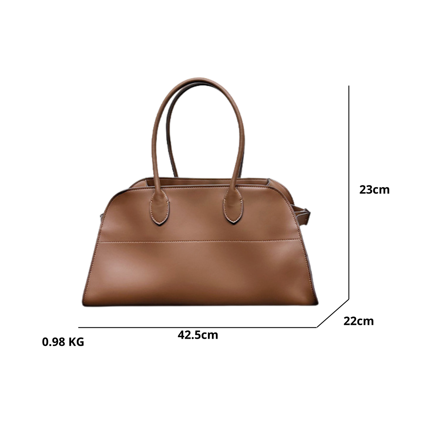 The Row EW Margaux Inspired Leather Bag