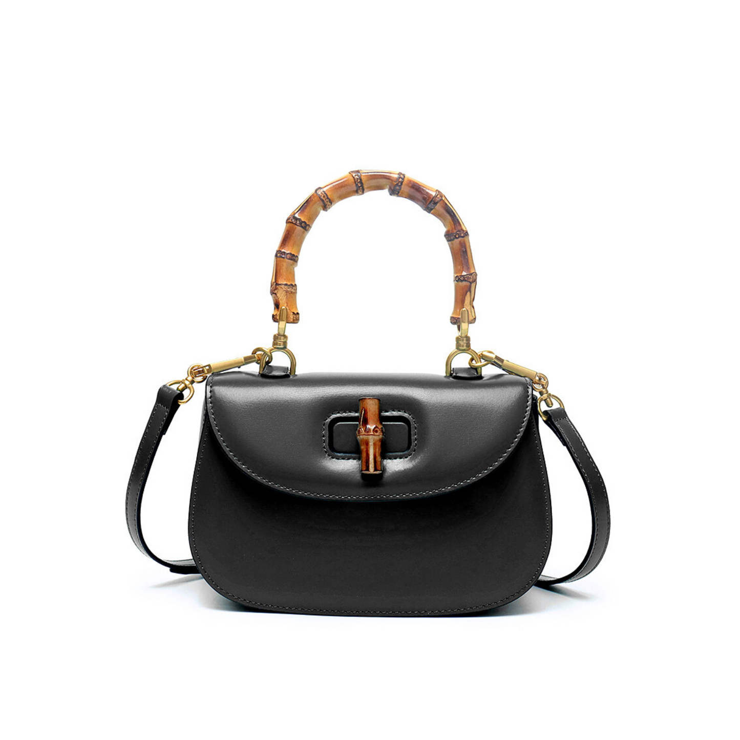 Gucci Bamboo 1947 Inspired small top handle Leather bag