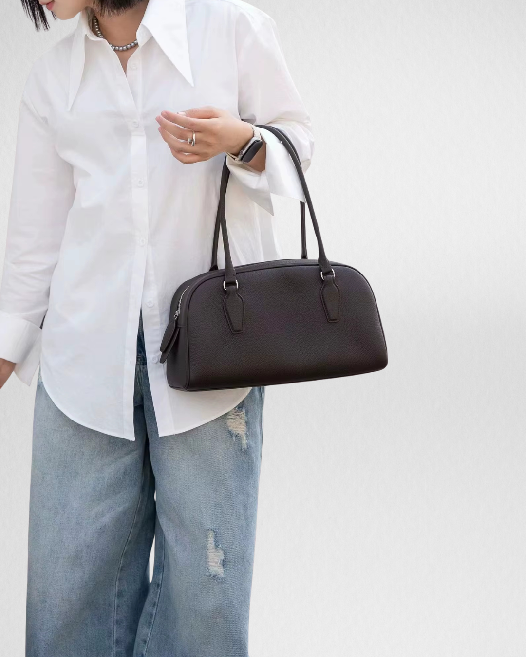 The Hobo EW India Inspired Leather Bag