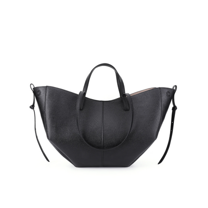 Polène Cyme inspired Textured Leather Bag