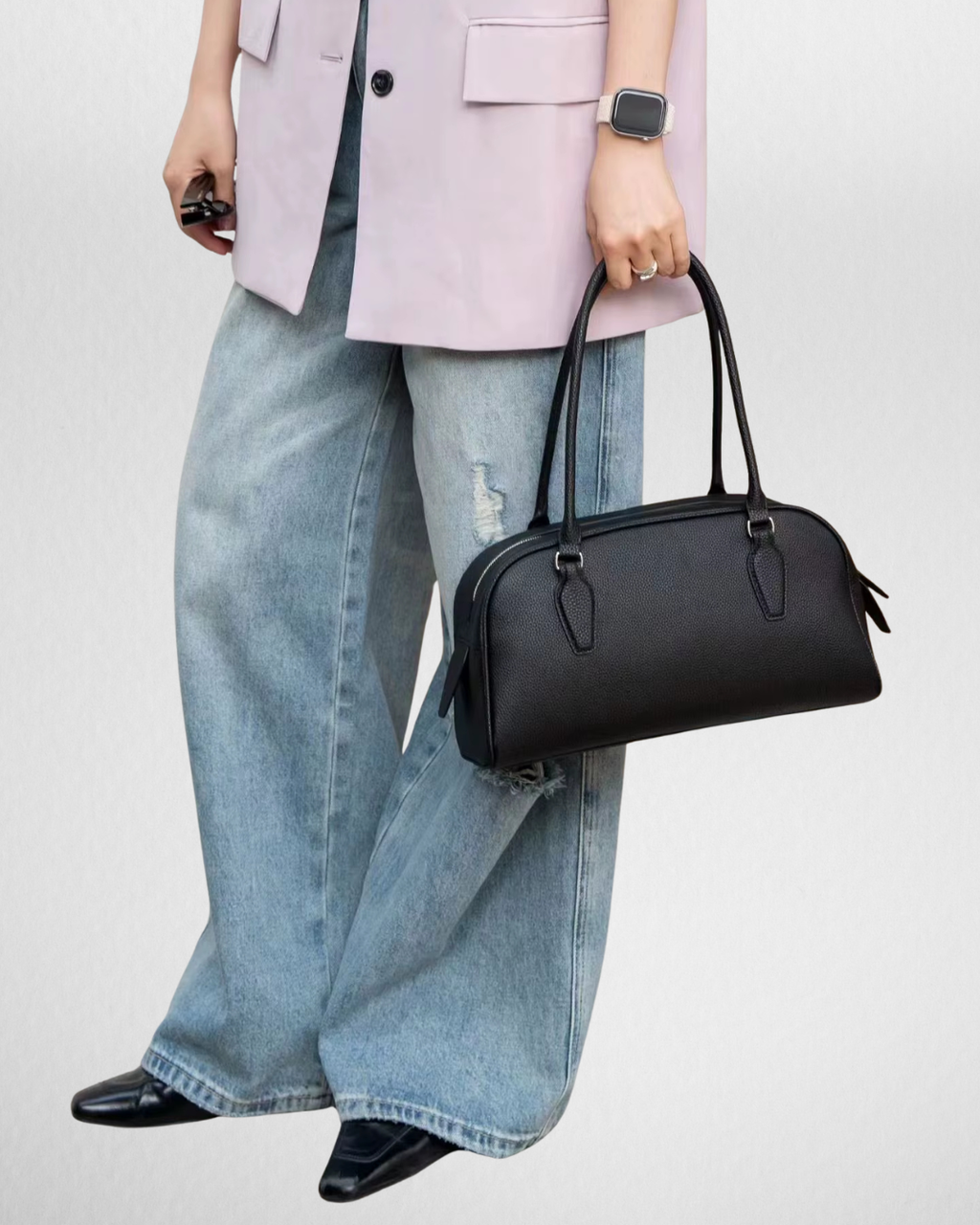 The Hobo EW India Inspired Leather Bag