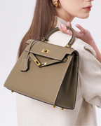 Structured Handcrafted classy leather handbag