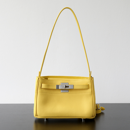 Slim Underarm Luxurious Leather Shoulder Bag