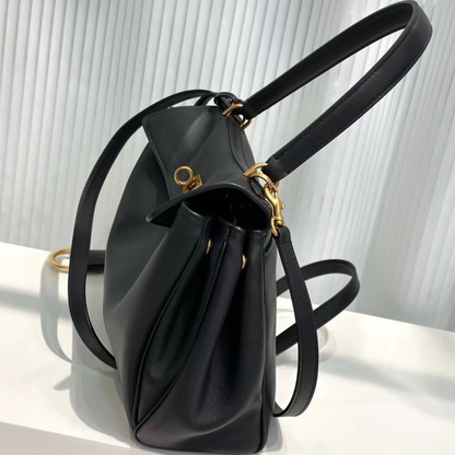 Bolso de mano de piel inspirado en BALENCIAGA-RODEO para mujer