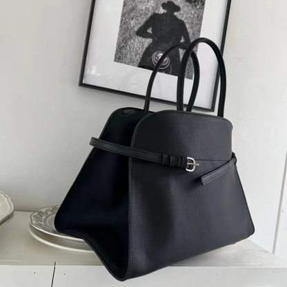 The "Row-Margaux-inspired" Luxurious Leather Tote Bag - Trendiesty Worldwide