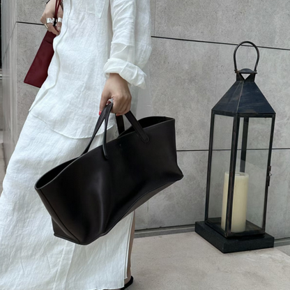 The "Row-IDAHO-inspired" Luxurious Leather Bag