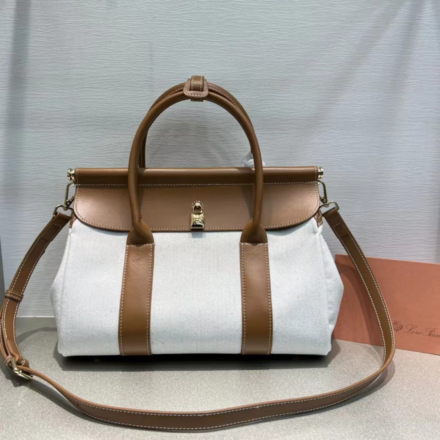 Loro Piana Loom L32 Inspired Leather Bag