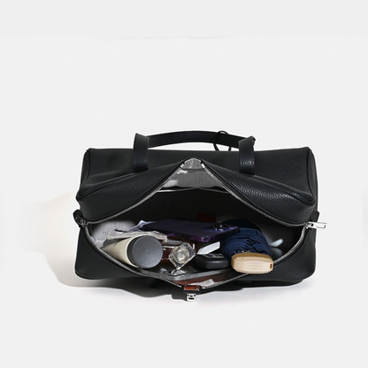 Victoria Style Classic Leather Shoulder Bag