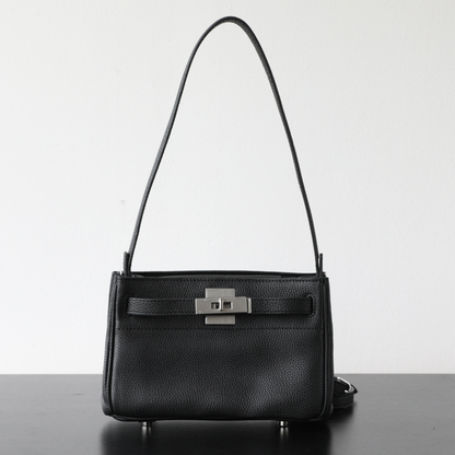 Slim Underarm Luxurious Leather Shoulder Bag
