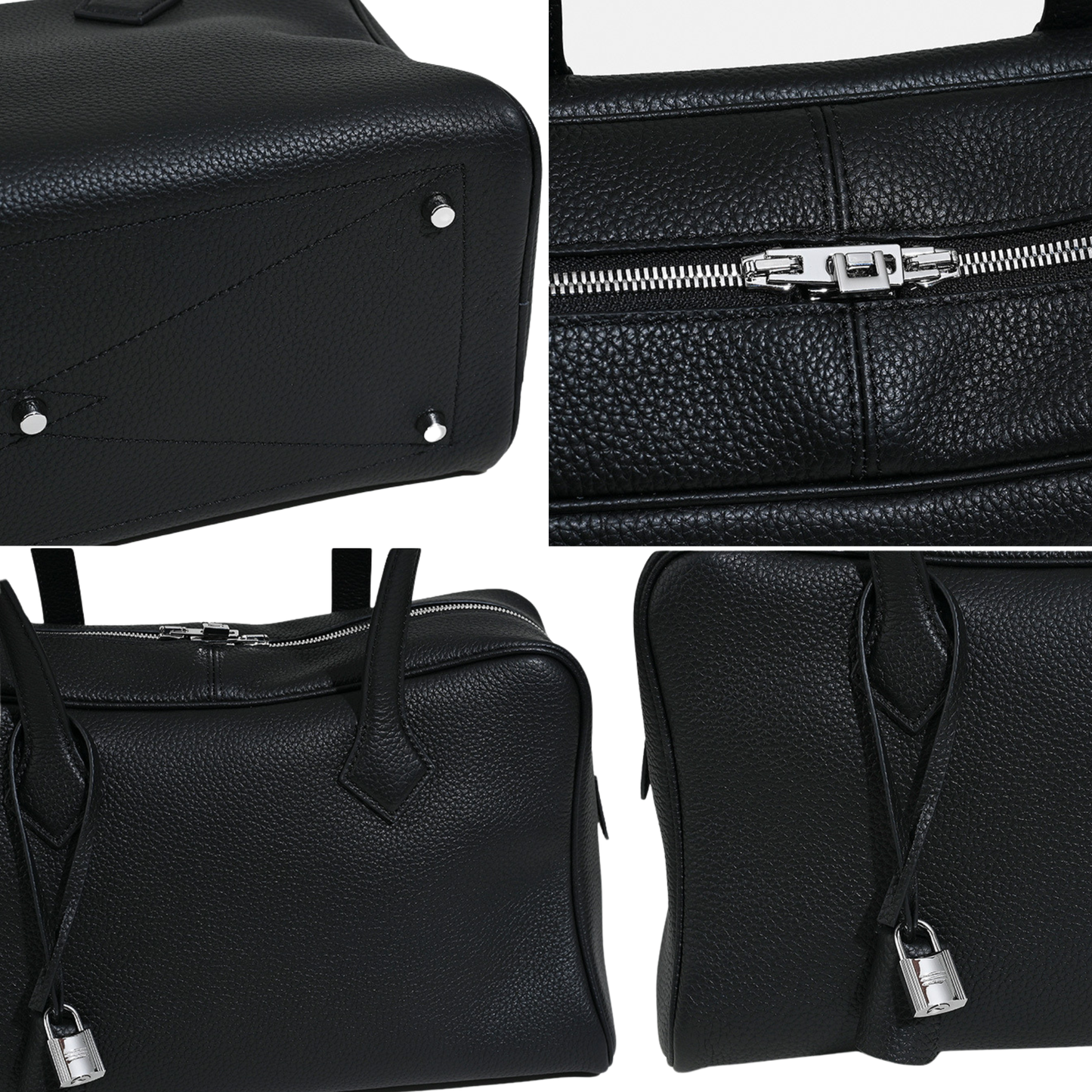 Victoria Style Classic Leather Shoulder Bag