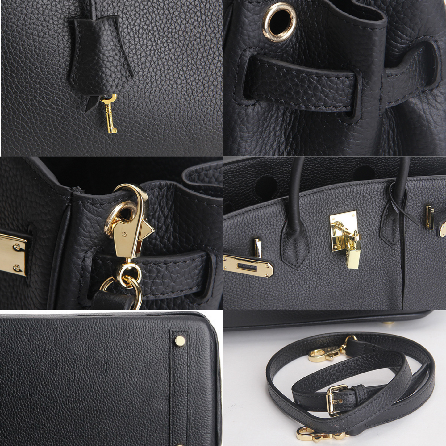 Bespoke handcrafted leather handbag