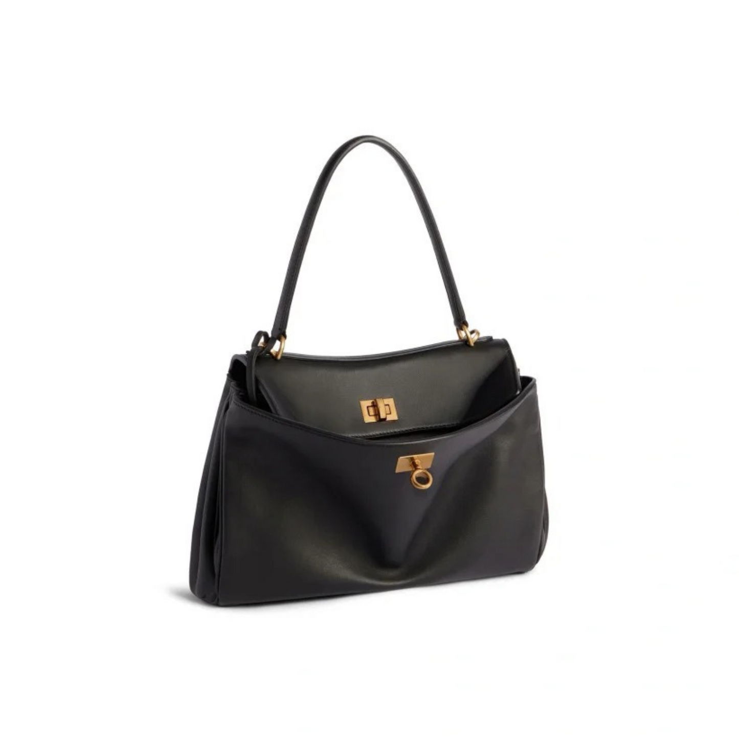 Women's BALENCIAGA-RODEO Inspired Leather Handbag - Trendiesty Worldwide