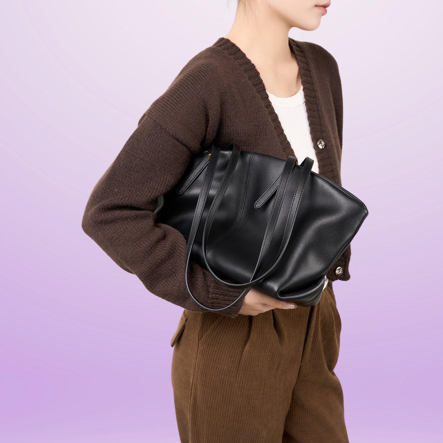 LUVA Leather Tote Bag