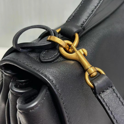 Women's BALENCIAGA-RODEO Inspired Leather Handbag