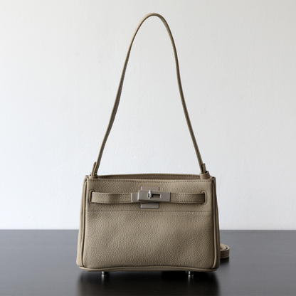 Slim Underarm Luxurious Leather Shoulder Bag