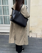 Marlo Large Leather Tote Bag