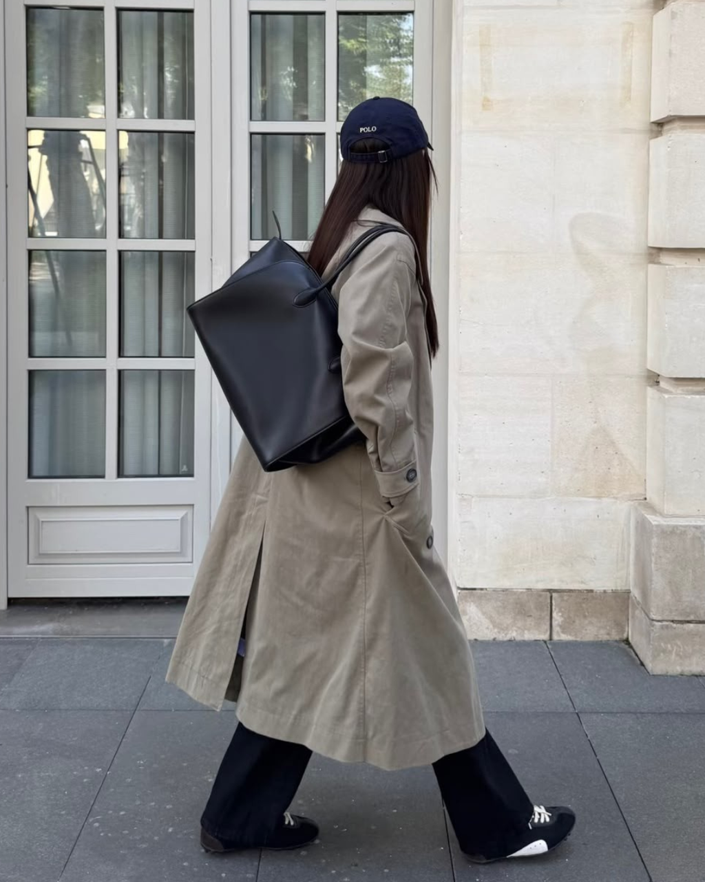 Marlo Large Leather Tote Bag