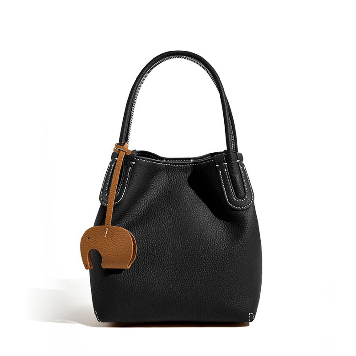 "Le Marrakechi" Top Layer Cowhide Bucket Bag