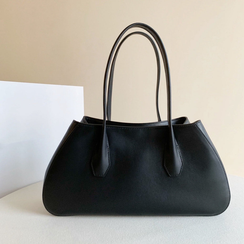 Alger Geometric Inspired Leather Shoulder Bag