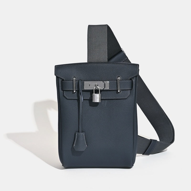 The Crossbody Leather Backpack