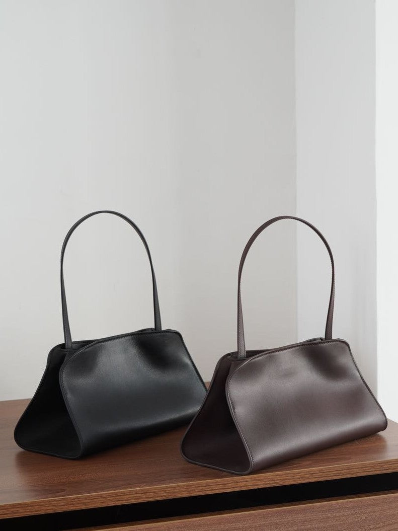 The Peggy Inspired Leather Shoulder Bag