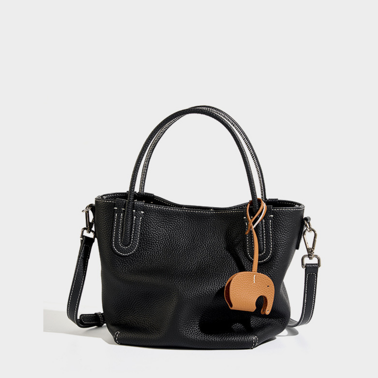 "Le Marrakechi" Top Layer Cowhide Bucket Bag