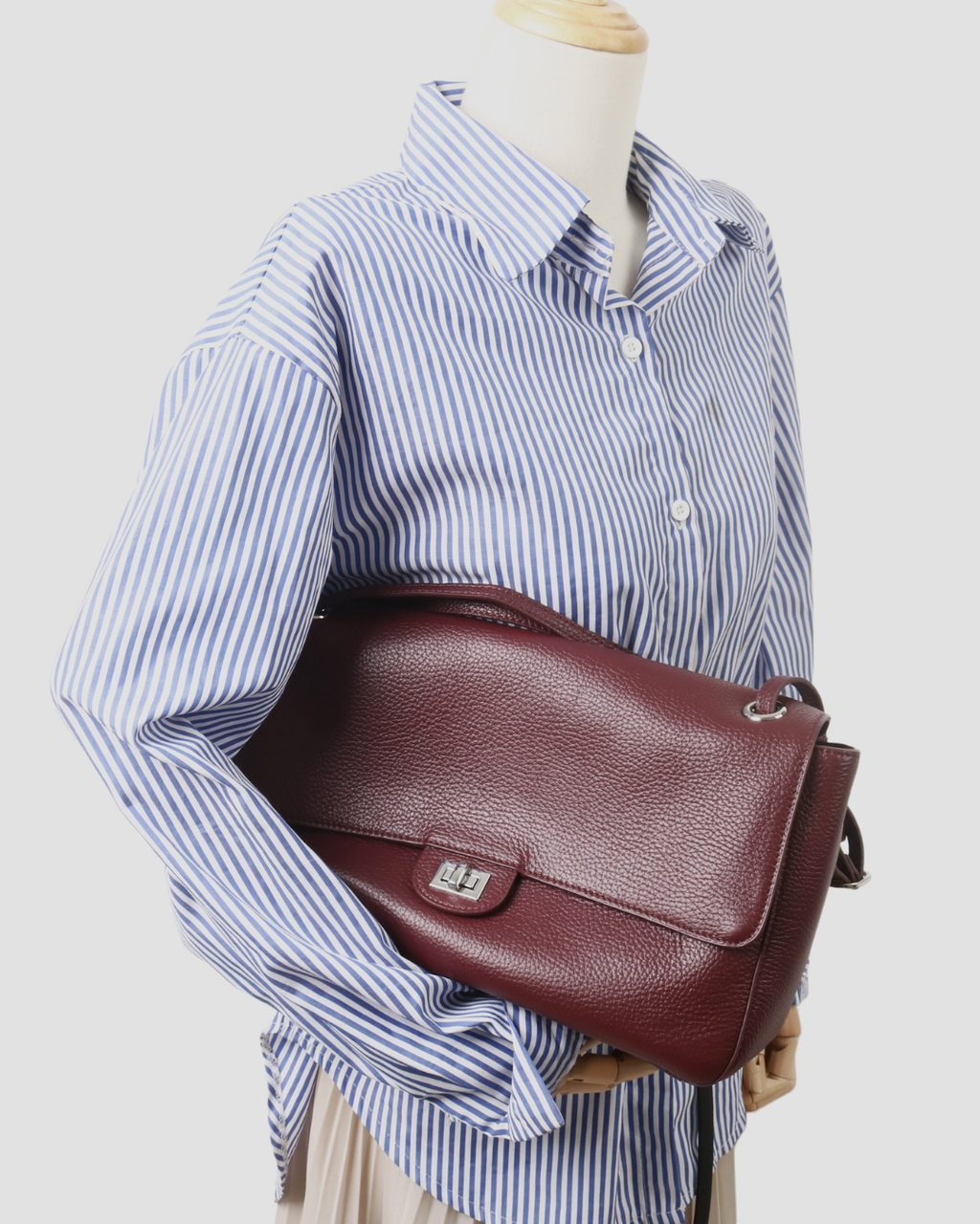 "Rose Island" Leder Crossbody