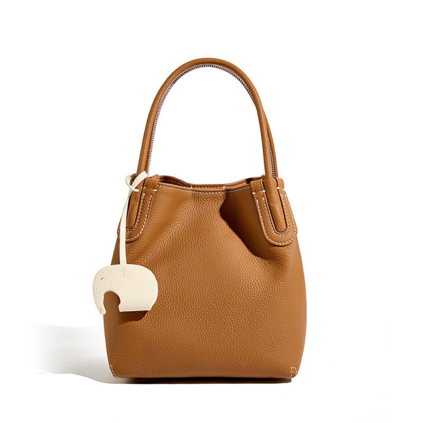 "Le Marrakechi" Top Layer Cowhide Bucket Bag