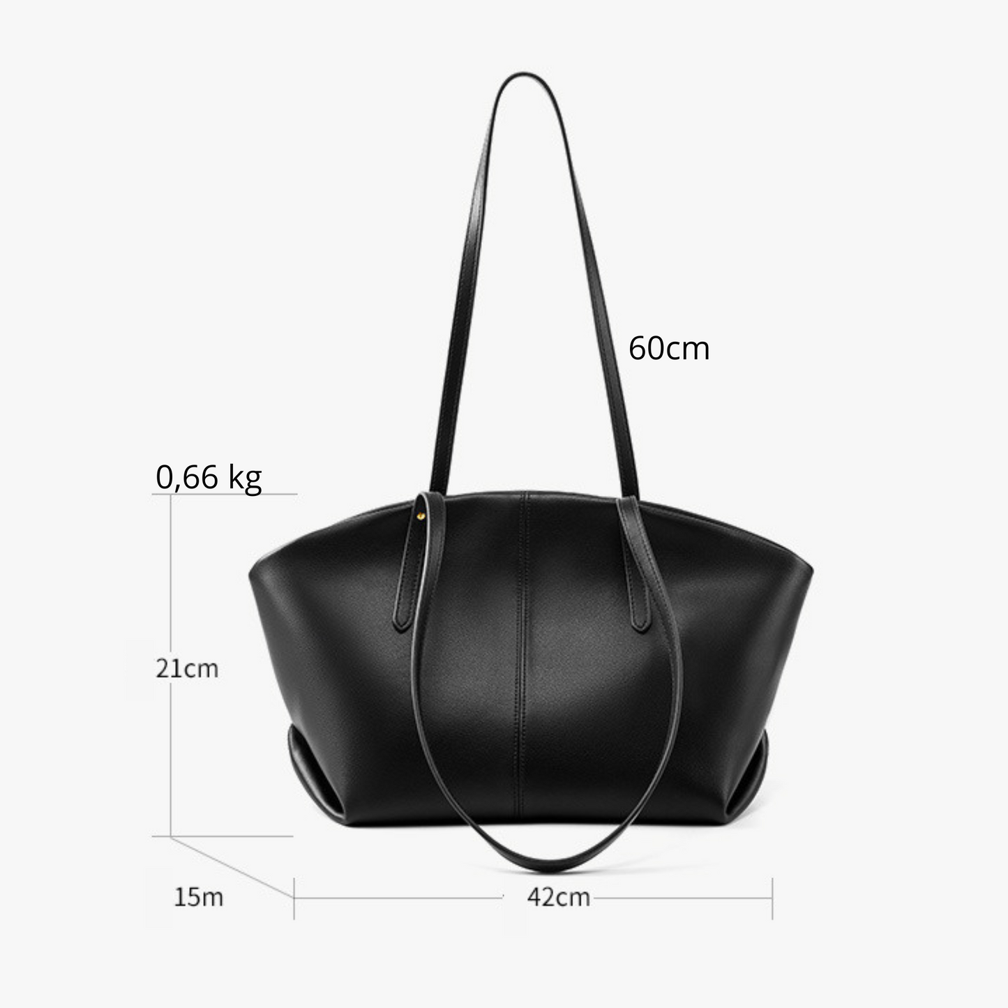 Bolso Tote de Cuero LUVA