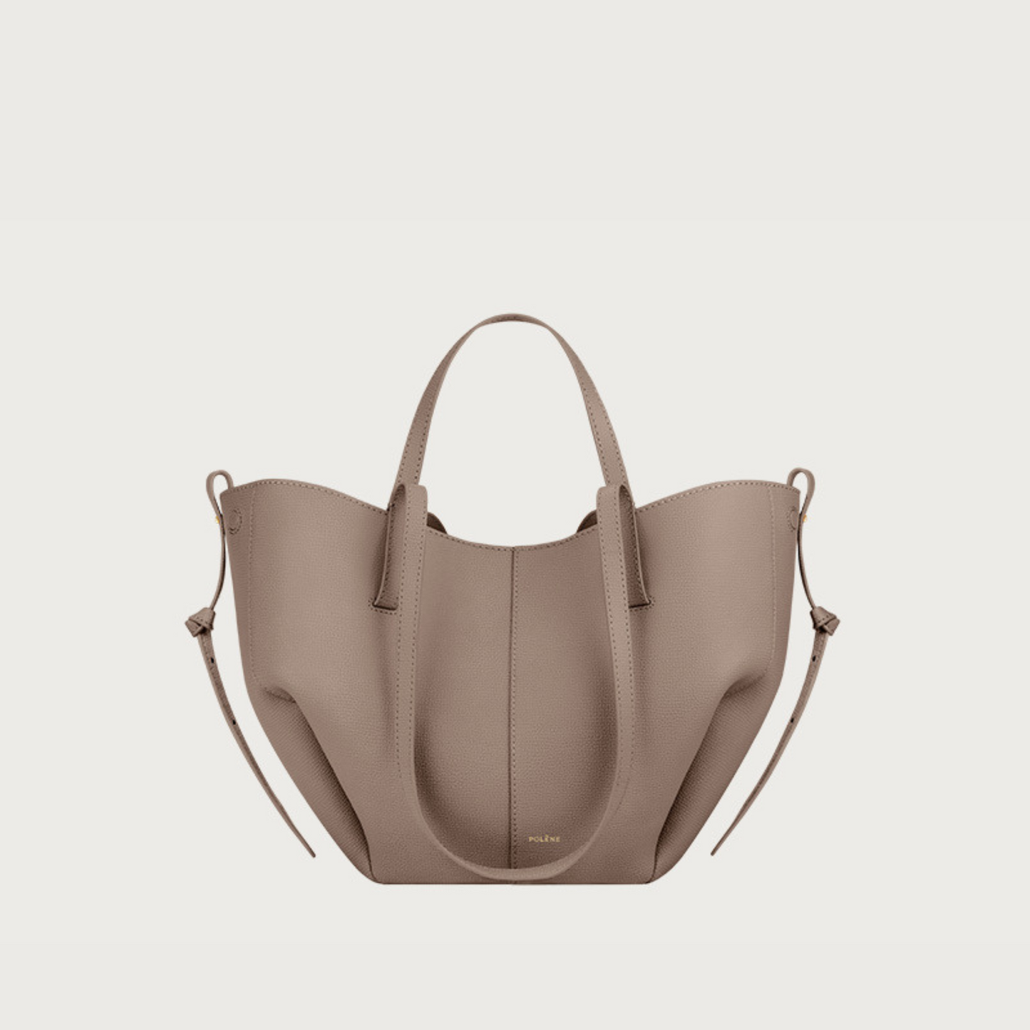 Polène Cyme Edition inspired Textured Leather Bag