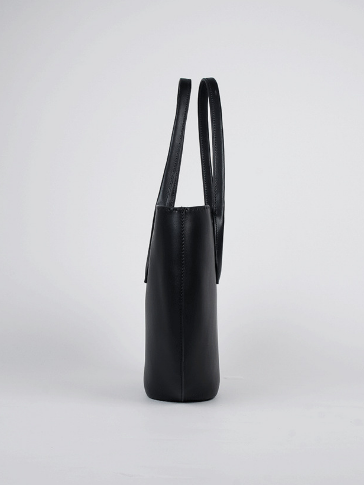 Alger Inspired Structured Leather Tote Bag