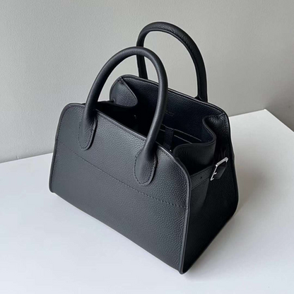 The "Row-Margaux-inspired" Luxurious Leather Tote Bag - Trendiesty Worldwide