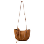 Luxurious Textured Leather Shoulder Bag