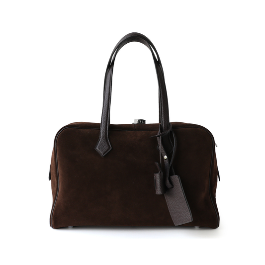 Victoria Style Classic Leather Shoulder Bag