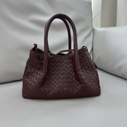 Die „Row-Margaux-inspirierte“ luxuriöse Leder-Tragetasche